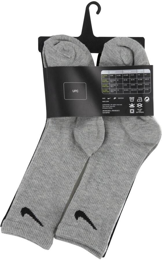 Nike Sportswear Sportsokken NHN NIKE COLORFUL PACK CREW voor kinderen (6 paar)