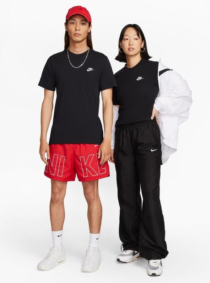 Nike Sportswear Club T-shirt T-shirts Kleding black black white maat: XXL beschikbare maaten:S M L XL XXL - Foto 12