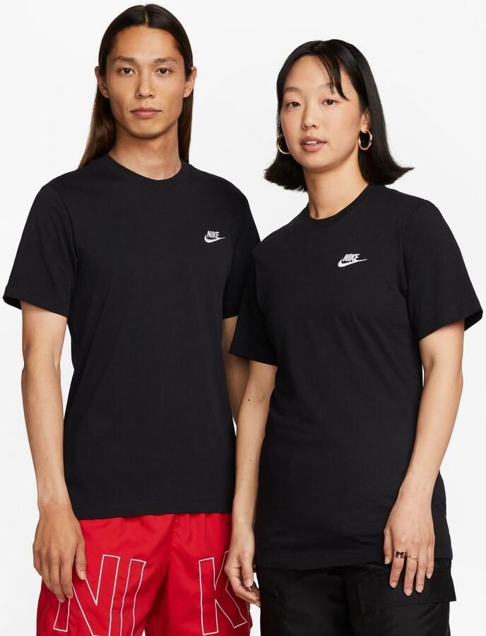 Nike Sportswear Club T-shirt T-shirts Kleding black black white maat: XXL beschikbare maaten:S M L XL XXL - Foto 11