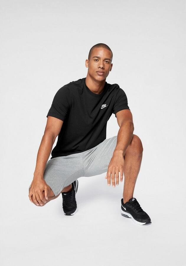 Nike Sportswear Club T-shirt T-shirts Kleding black black white maat: XXL beschikbare maaten:S M L XL XXL - Foto 17