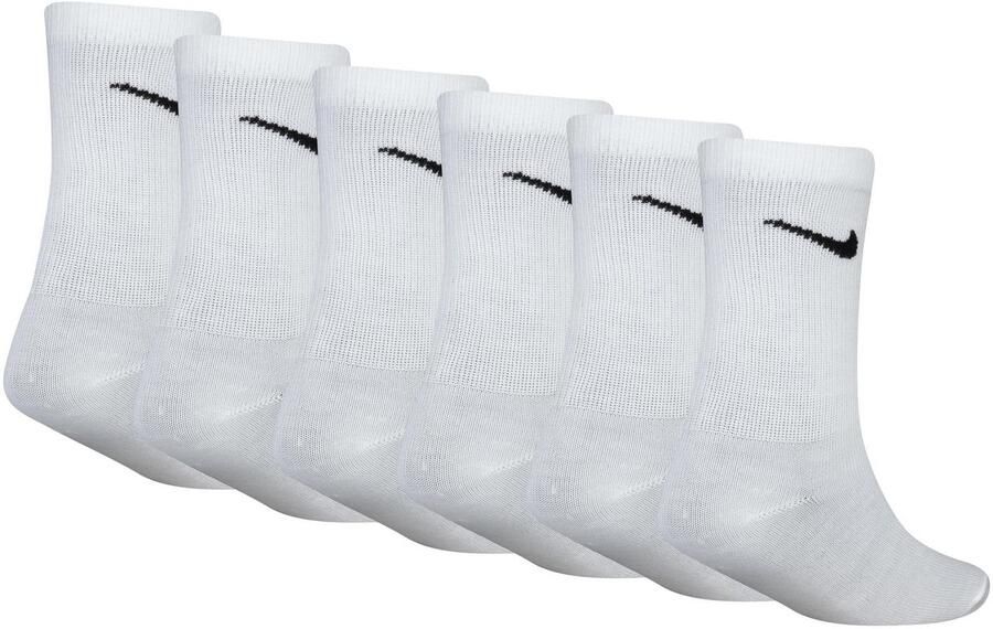 Nike Basic Pack Crew (6 Pack) Lang Kleding white maat: 5y-7y beschikbare maaten:4y-5y-7y - Foto 10