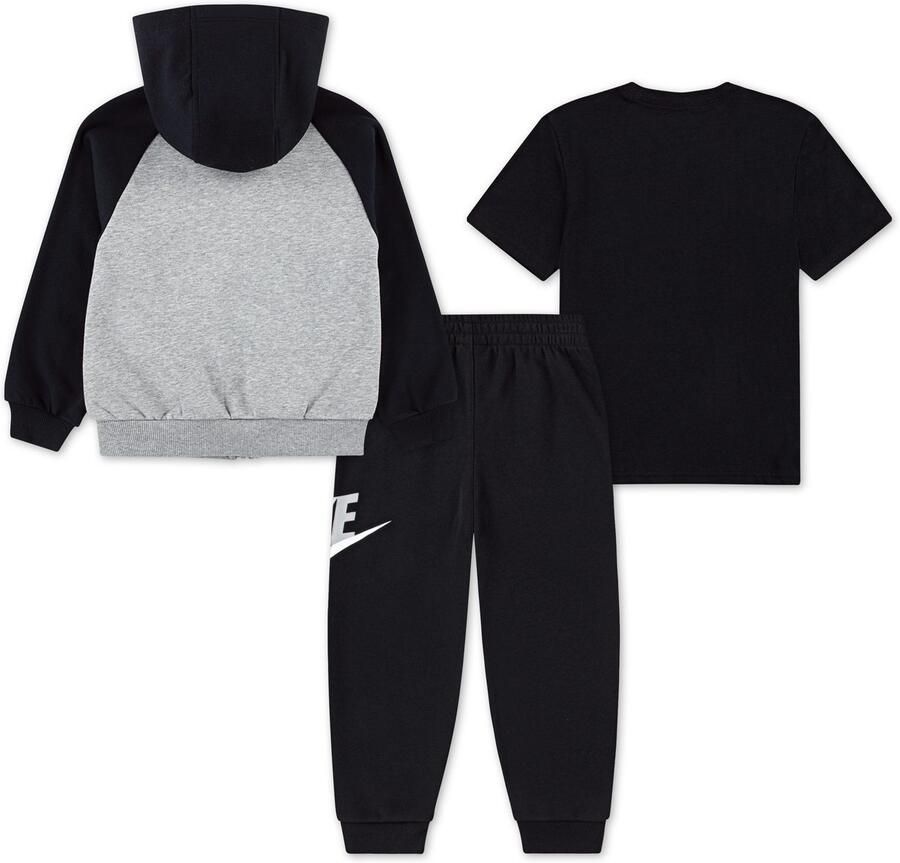 Nike Sportswear Vrijetijdscombinatie NKN COLOR BLOCKED HBR JOGGER S (3-delig) - Foto 4