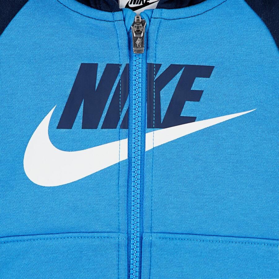 Nike Color Blocked High-Brand-Read Jogger Set Unisex Baby Rompers & Sets blauw 104 Kleding