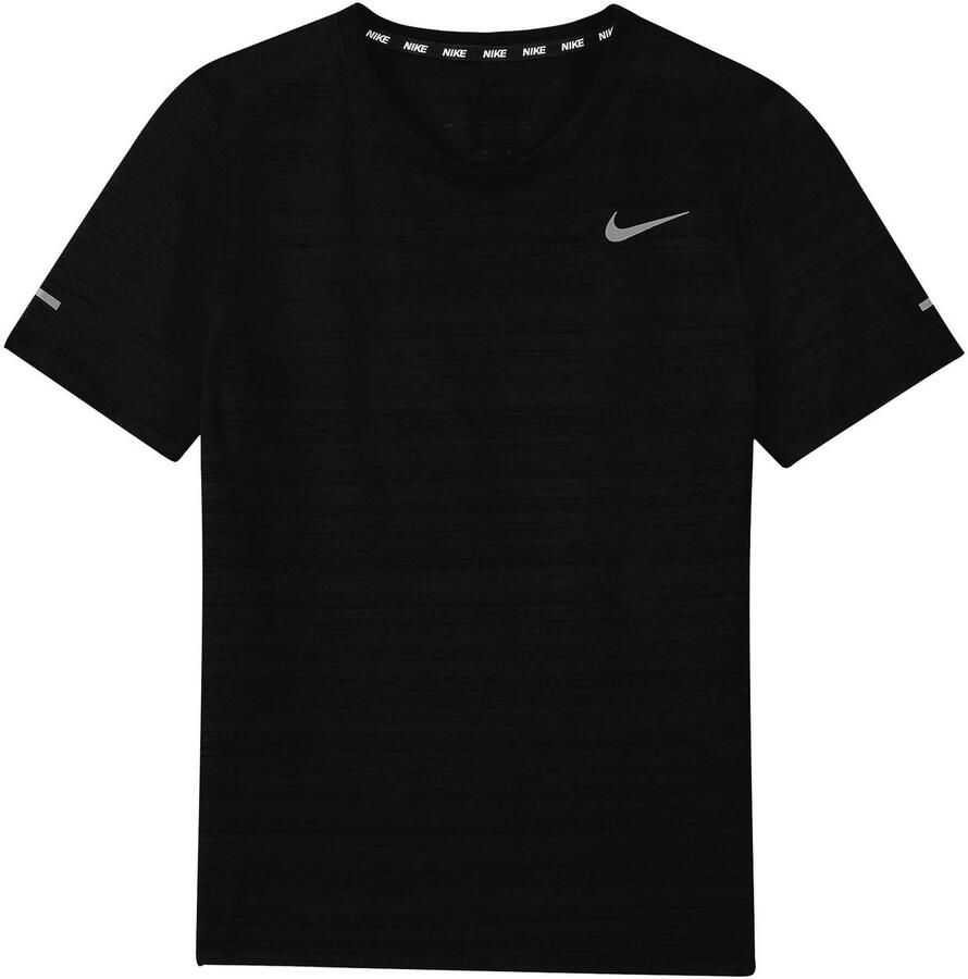Nike miler hardloopshirt zwart kinderen - Foto 3