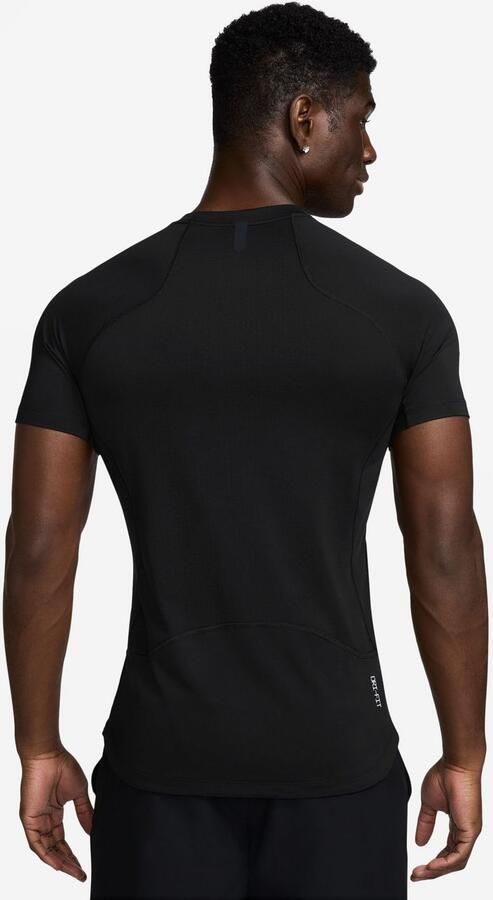 Nike Pro T-shirt Heren Black- Heren Black - Foto 2