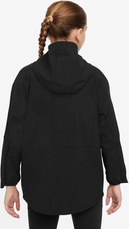 Nike Dri-FIT trainingsjack met uv-bescherming voor kids Black - Foto 2