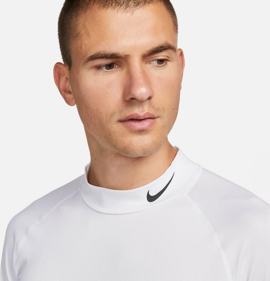 Nike Trainingsshirt M NP DF TIGHT LS MOCK (1-delig)