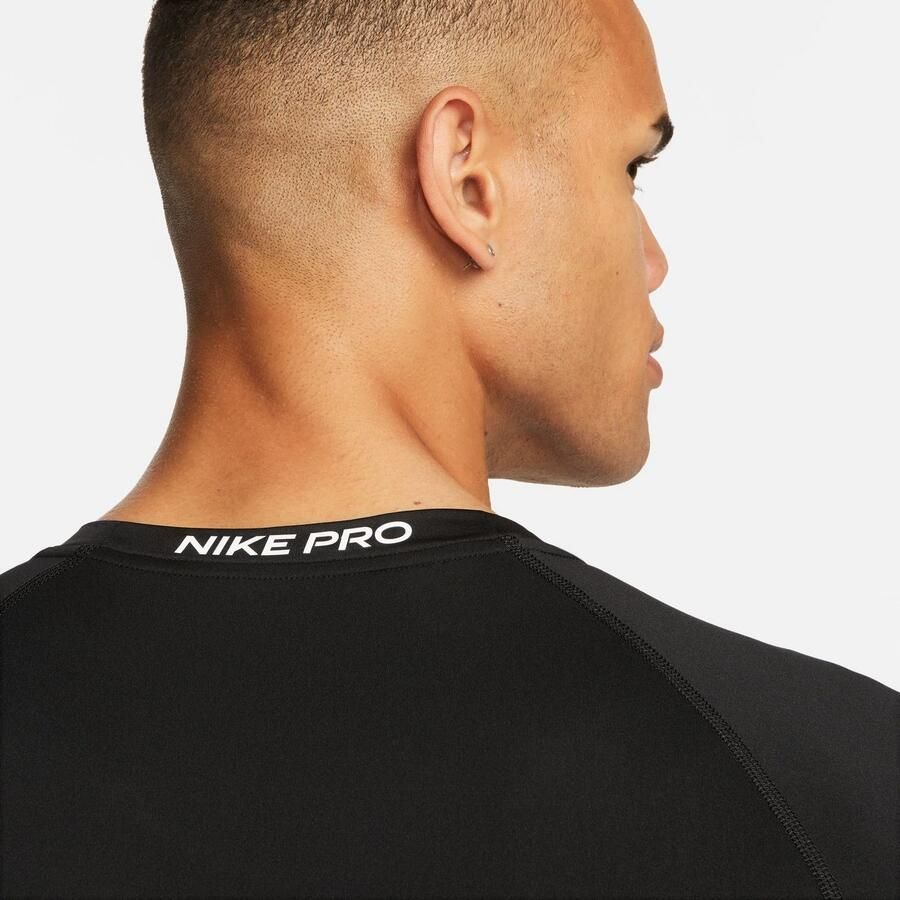 Nike Baselayer T-Shirt Black- Heren Black