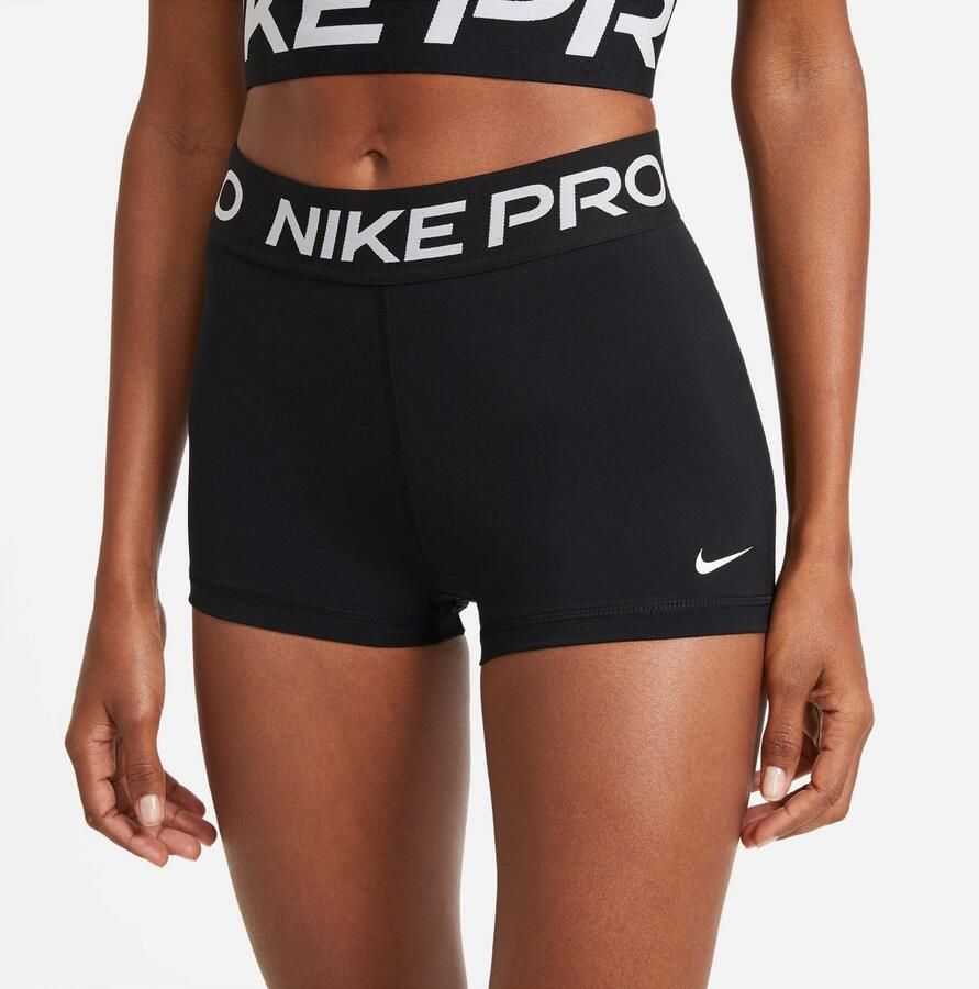 Nike Training Pro 3" Shorts Dames" Black- Dames Black