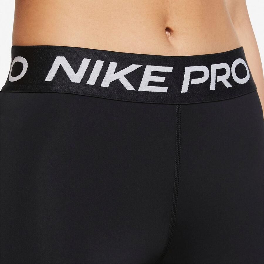 Nike Korte zwarte leggings Pro 365 Cz9831 Zwart Dames - Foto 3