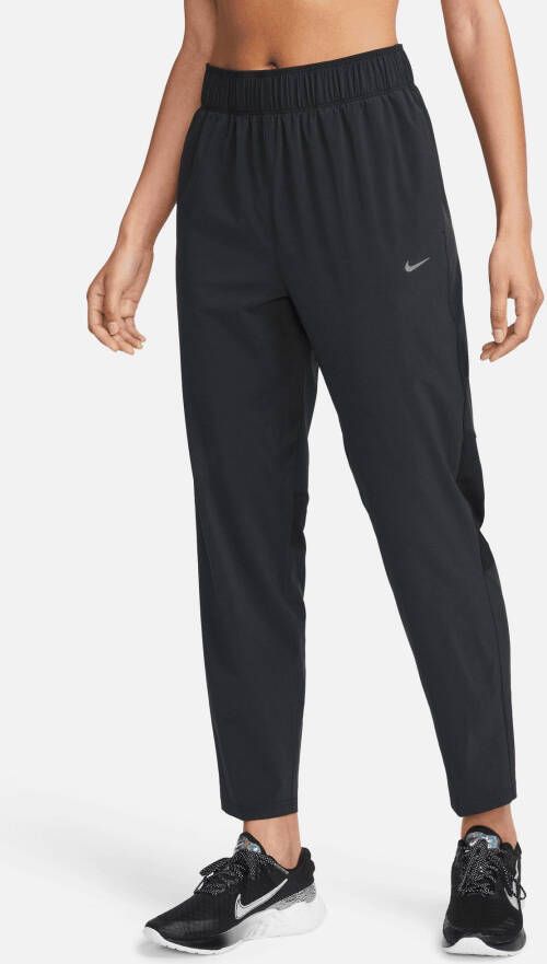 Nike 7 8-hardloopbroek met halfhoge taille voor dames Dri-FIT Fast Black- Dames Black