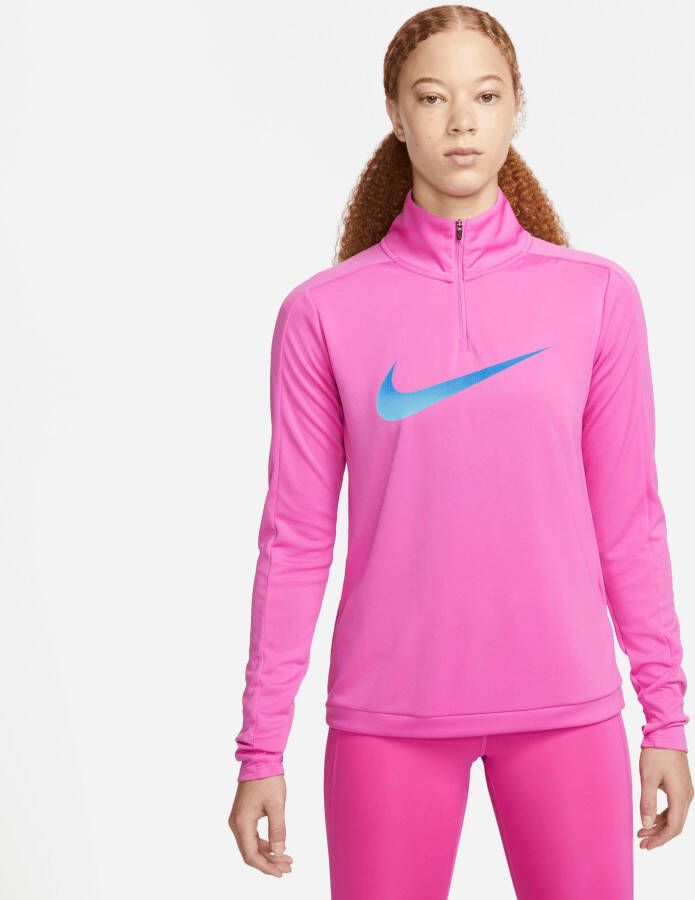 Nike Runningshirt Dri-FIT Swoosh Women's Half-Zip Long Sleeve Top