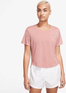 Nike Runningshirt SWOOSH DRI-FIT WOMEN'S PRINTED SHORT-SLEEVE CROP TOP