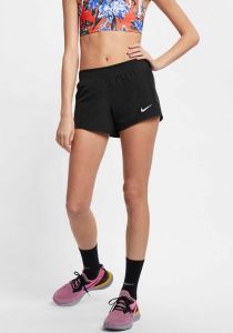 Nike dri-fit 10k hardloopshort zwart dames