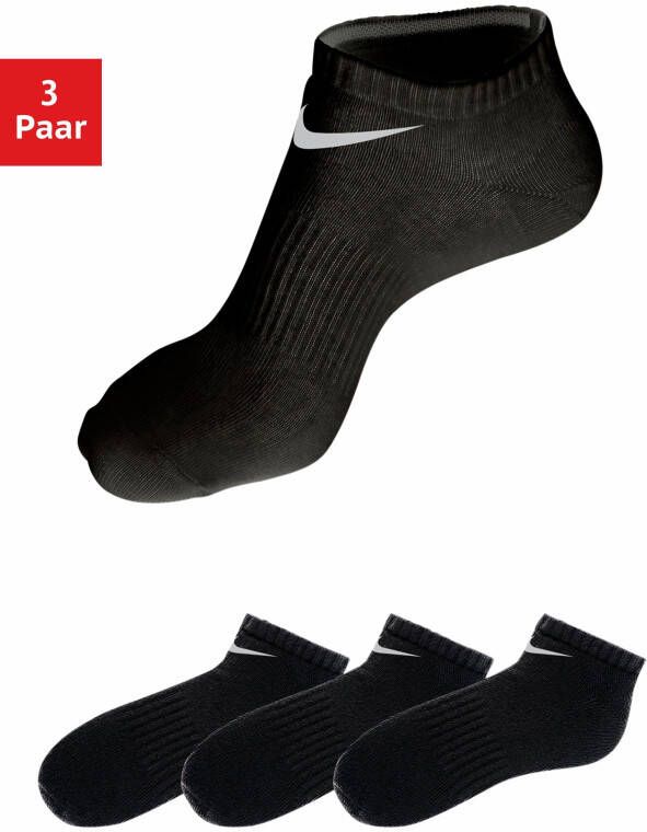 Nike Sneakersokken met middenvoetelastiek (3 paar)