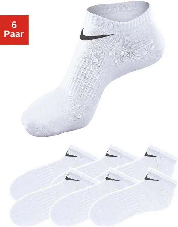 Nike Sneakersokken met middenvoetelastiek (6 paar)