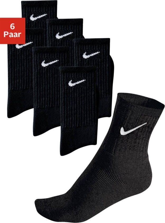 Nike Sportsokken met voetfrotté (6 paar)
