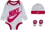 Nike Sportswear Babyuitzet FUTURA LOGO LS HAT BODYSUIT BOO (set 3-delig) - Thumbnail 1
