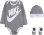 Nike Futura Logo Longsleeve unisex Baby Rompers & Sets grijs Maat 6M-12M Kleding - Thumbnail 1