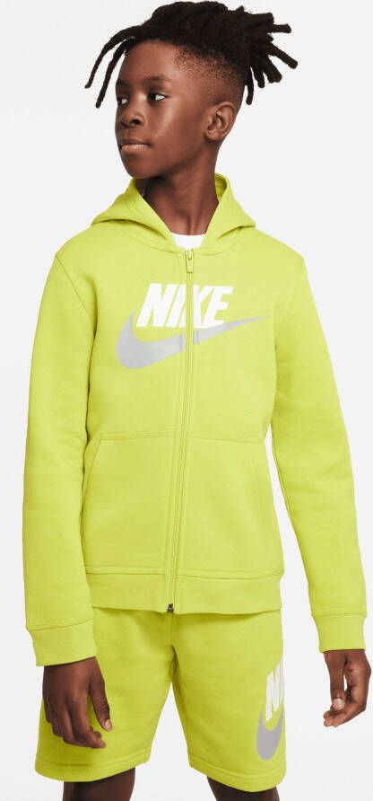 Nike Sportswear Capuchonsweatvest Club Fleece Big Kids' (Boys') Full-Zip Hoodie