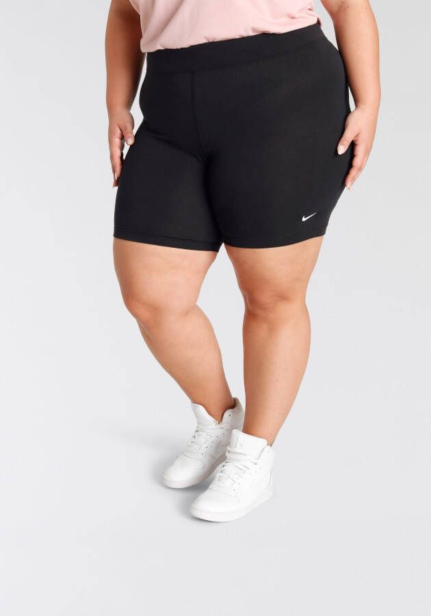 Nike Sportswear Fietsbroekje Nsw Estl Bk Shrt Lbr Mr Plus Women's Mid-rise Bike Shorts Plus Size