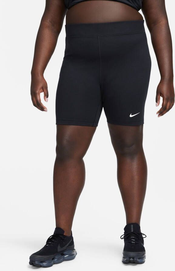 Nike Plus Size Essential Cycle Shorts Black- Dames Black