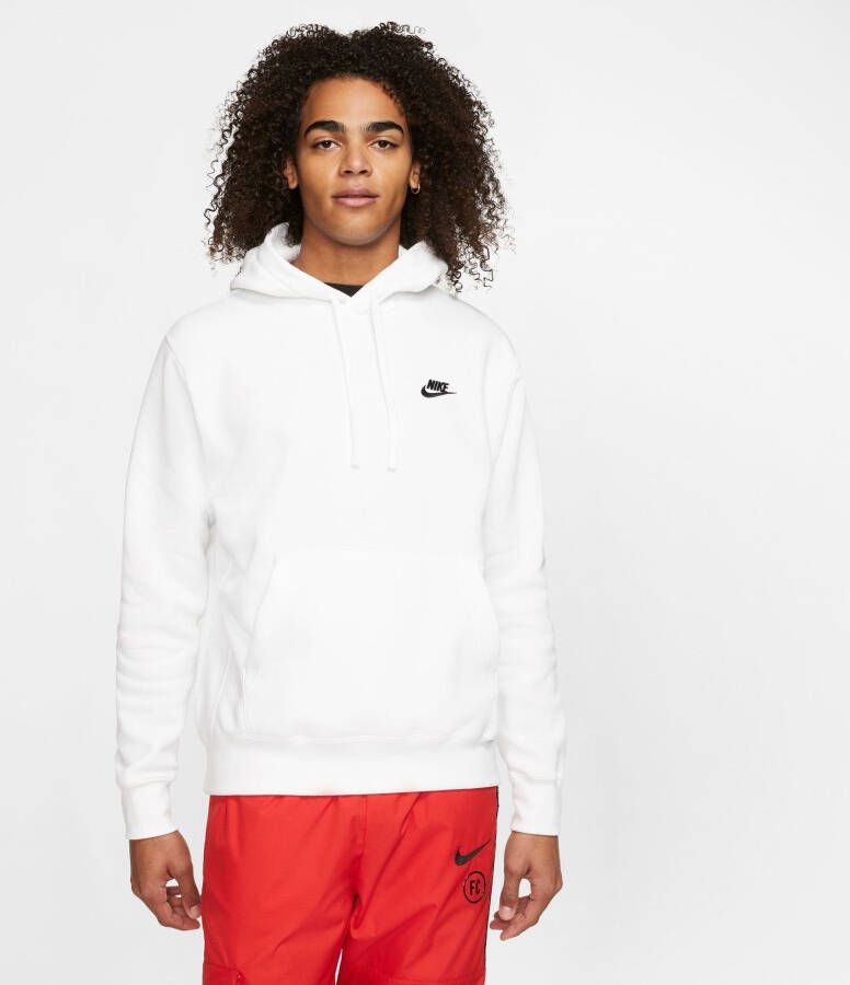 Nike Foundation Overhead Hoodie Heren White White Black- Heren White White Black