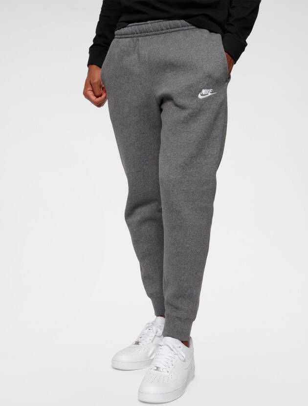 Nike sportswear club fleece joggingbroek grijs heren