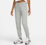 Nike Joggingbroek met halfhoge taille voor dames Sportswear Club Fleece Dark Grey Heather White- Dames Dark Grey Heather White - Thumbnail 2