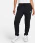 Nike Joggingbroek met halfhoge taille voor dames Sportswear Club Fleece Black White- Dames Black White - Thumbnail 1