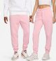 Nike Joggingbroek met halfhoge taille voor dames Sportswear Club Fleece Medium Soft Pink White- Dames Medium Soft Pink White - Thumbnail 1