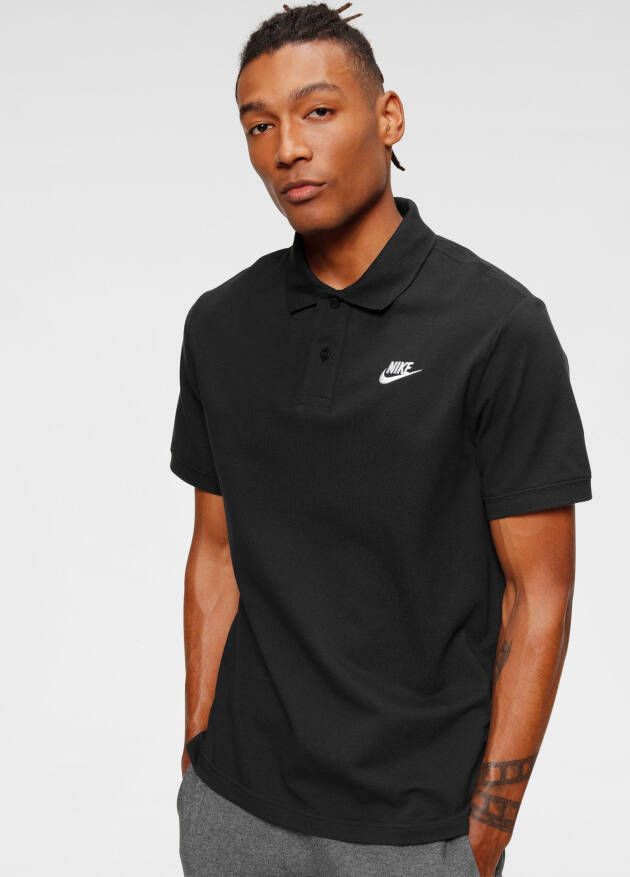 Nike Foundation Polo Shirt Heren Black- Heren Black