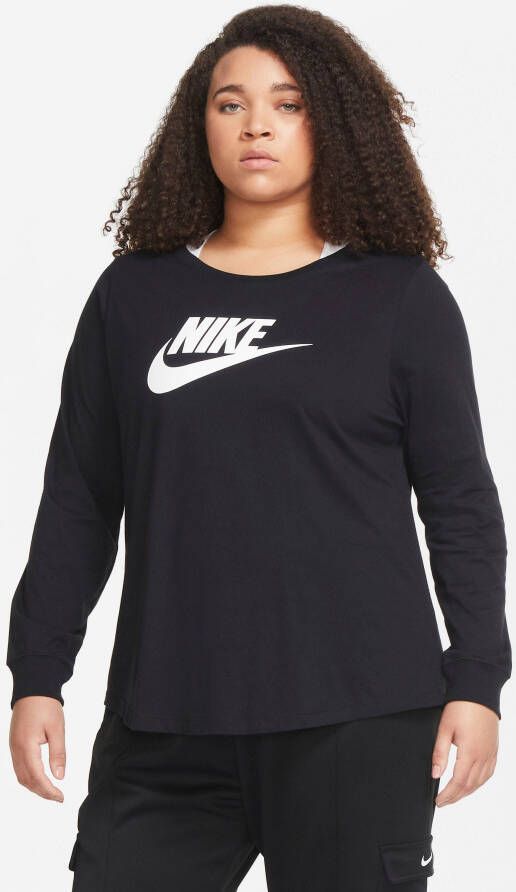 Nike Sportswear Shirt met lange mouwen Essential WoMen's T-Shirt (Plus Size)