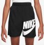 Nike sportswear woven hybride korte broek zwart wit kinderen - Thumbnail 1