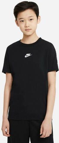Nike Sportswear T-shirt voor Black White Kind Black White