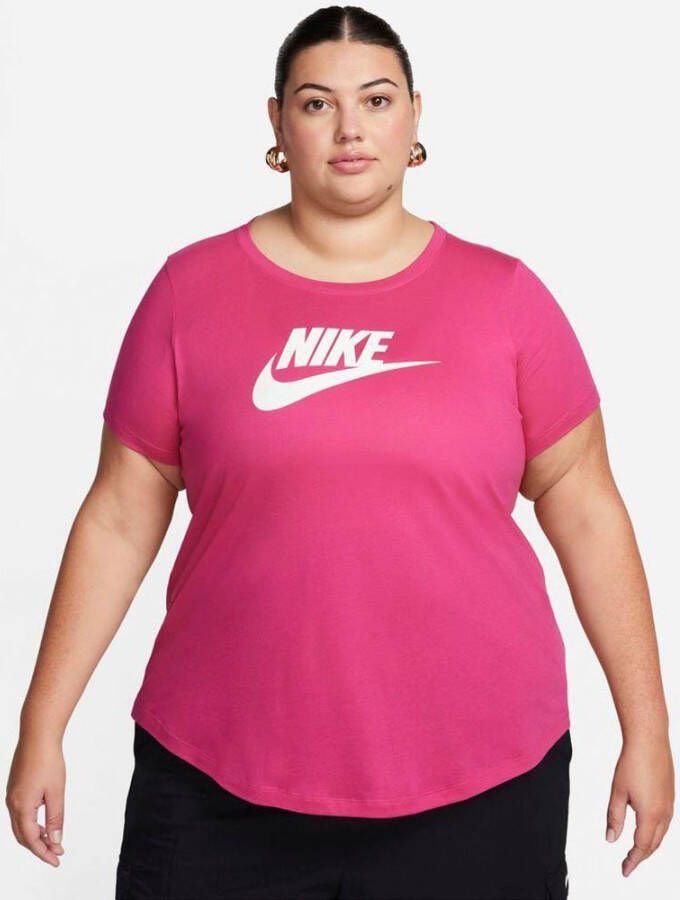 Nike Sportswear T-shirt ESSENTIALS WOMEN'S LOGO T-SHIRT (PLUS SIZE)