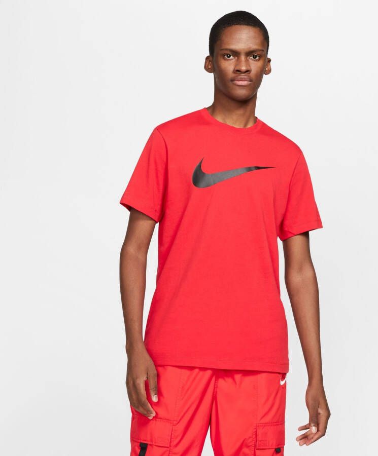 Nike Sportswear Tee Icon Swoosh men T-Shirts & Polo's rood Maat XXL Kleding