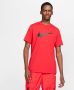 Nike Sportswear Tee Icon Swoosh men T-Shirts & Polo's rood Maat XXL Kleding - Thumbnail 1