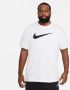 Nike Sportswear Swoosh T-shirt T-shirts Kleding white black maat: XL beschikbare maaten:S XL - Thumbnail 3