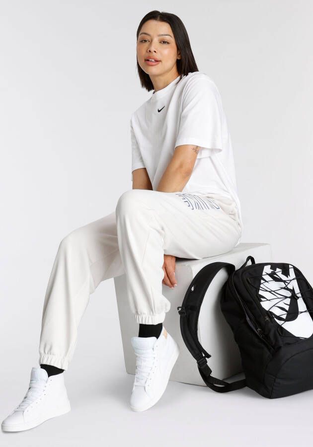Nike Sportswear Essential Tee Lbr T-shirts white black maat: XS beschikbare maaten:XS S M L