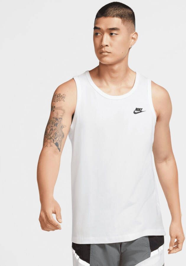 Nike Sportswear Tank Tanktops Kleding white black maat: XL beschikbare maaten:S M L XL