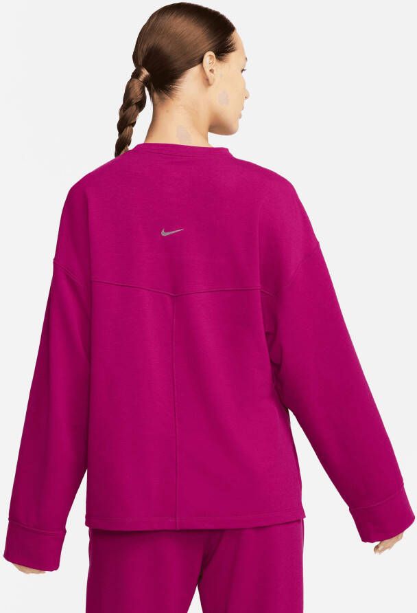Nike Sweatshirt Yoga Dri-FIT Women's Fleece Crew