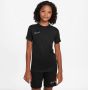 Nike academy 23 voetbalshirt zwart wit kinderen - Thumbnail 1