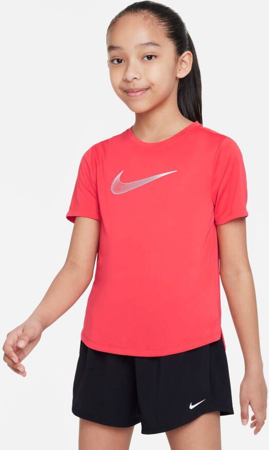 Nike Trainingsshirt Dri-FIT One Big Kids' (Girls') Short-Sleeve Training Top
