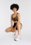 Nike Damesshorts met middelhoge taille en binnenbroekje (8 cm) Dri-FIT One Black- Dames Black - Thumbnail 1