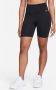 Nike dri-fit one high-waist 7-inch korte hardlooptight zwart dames - Thumbnail 2