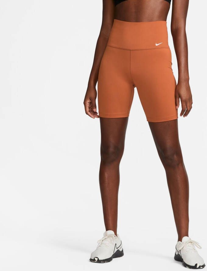 Nike Trainingstights DRI-FIT ONE WOMEN'S HIGH-WAISTED BIKER SHORTS