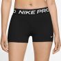 Nike Training Pro 3" Shorts Dames" Black White- Dames Black White - Thumbnail 1