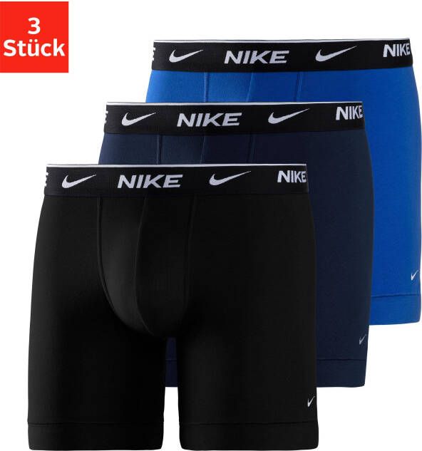Nike 3 Pack Boxershorts Heren Blue- Heren Blue