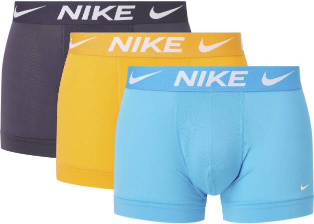 NIKE Underwear Boxershort TRUNK 3PK met elastische logo-band (set 3 stuks)